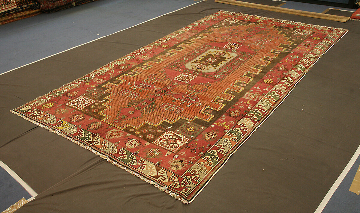 Semi-Antique Caucasian Shirvan Gallery Carpet n°:23220072